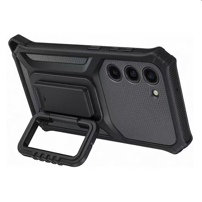 Pouzdro Rugged Gadget pro Samsung Galaxy S23 Plus, titan (s odnímatelným úchytem) Pouzdro Rugged Gadget pro Samsung Galaxy S23 Plus, titan (s odnímatelným úchytem)