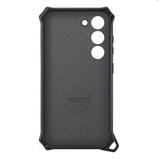 Pouzdro Rugged Gadget pro Samsung Galaxy S23, titan (s odnímatelným úchytem)