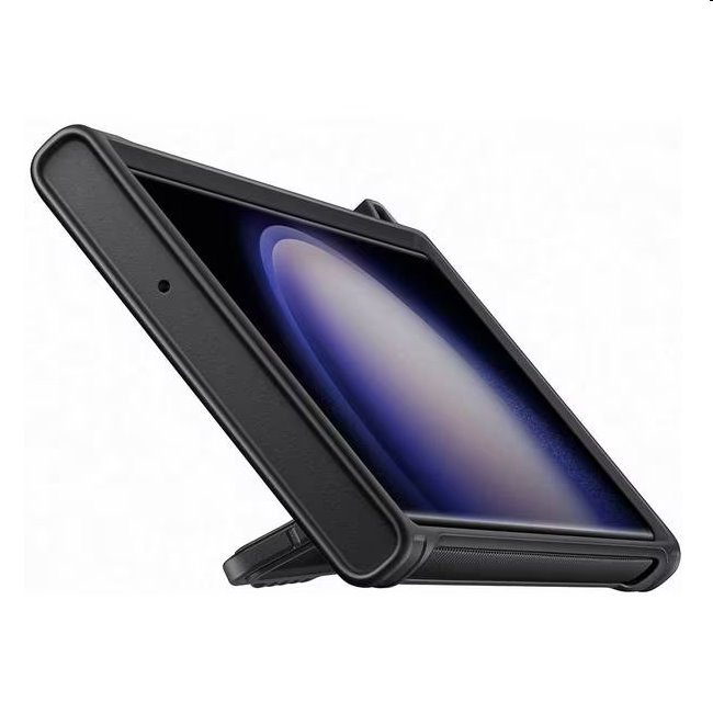 Pouzdro Rugged Gadget pro Samsung Galaxy S23 Ultra, titan (s odnímatelným úchytem)