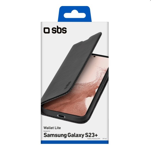 Pouzdro SBS Book Wallet Lite pro Samsung Galaxy S23 Plus, černé Pouzdro SBS Book Wallet Lite pro Samsung Galaxy S23 Plus, černé