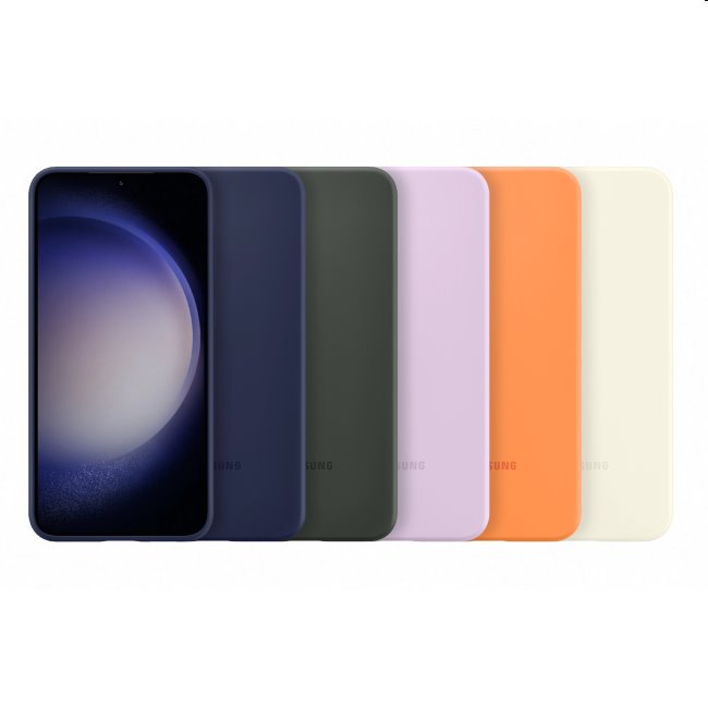 Pouzdro Silicone Cover pro Samsung Galaxy S23, navy