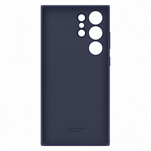 Pouzdro Silicone Cover pro Samsung Galaxy S23 Ultra, navy