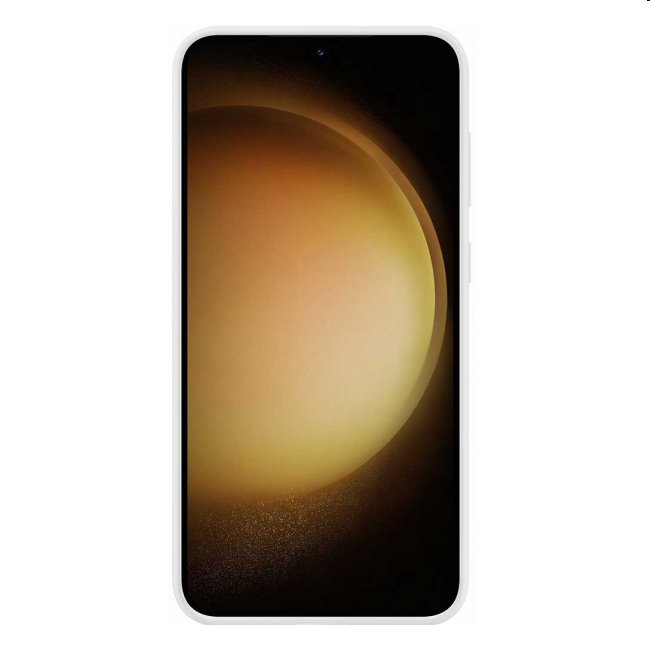 Pouzdro Silicone Grip Cover pro Samsung Galaxy S23 Plus, white