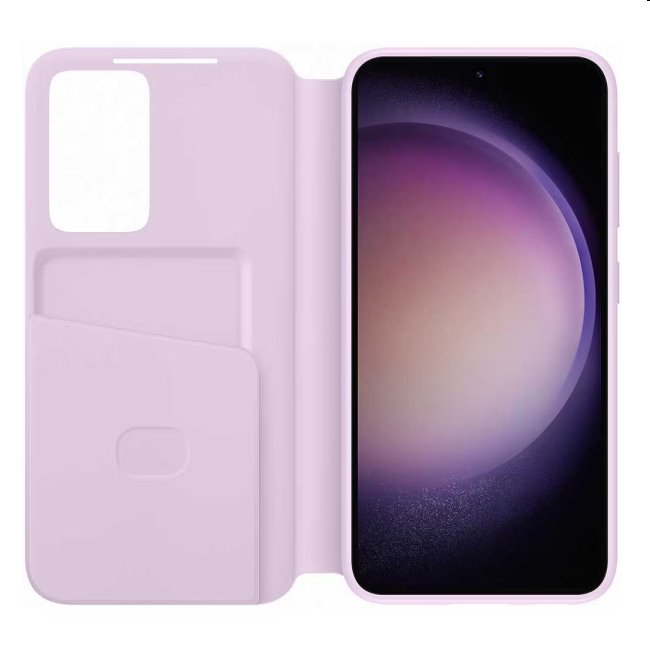 Pouzdro Smart View Wallet pro Samsung Galaxy S23, lilac Pouzdro Smart View Wallet pro Samsung Galaxy S23, lilac