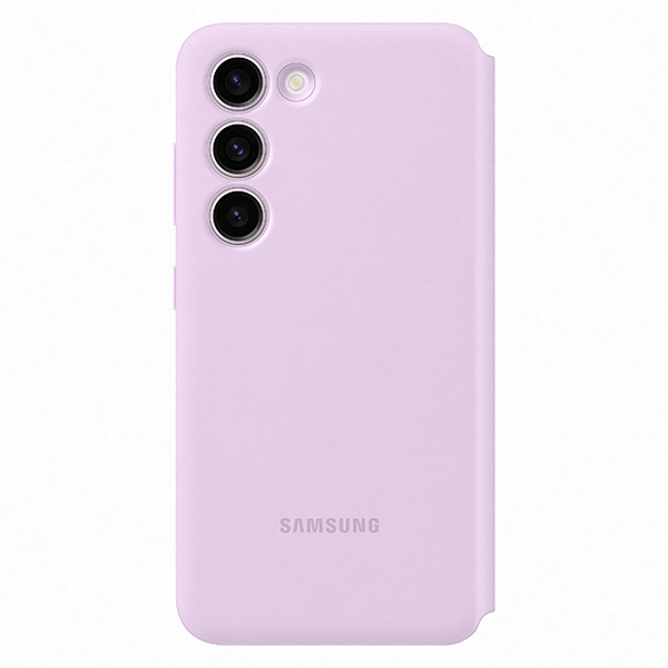 Pouzdro Smart View Wallet pro Samsung Galaxy S23, lilac