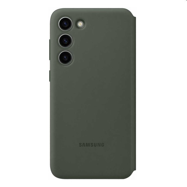 Pouzdro Smart View Wallet pro Samsung Galaxy S23 Plus, khaki Pouzdro Smart View Wallet pro Samsung Galaxy S23 Plus, khaki