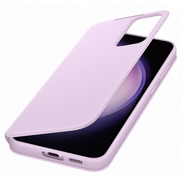 Pouzdro Smart View Wallet pro Samsung Galaxy S23 Plus, lilac