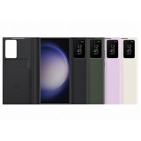 Pouzdro Smart View Wallet pro Samsung Galaxy S23 Ultra, lilac Pouzdro Smart View Wallet pro Samsung Galaxy S23 Ultra, lilac