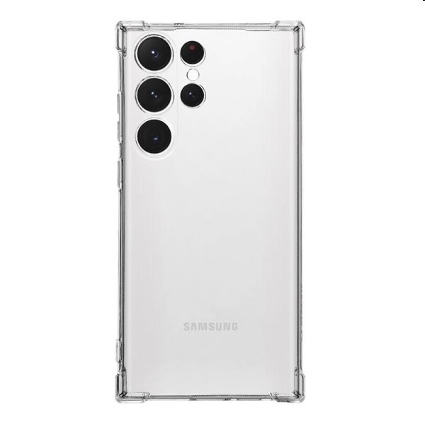 Pouzdro Tactical TPU Plyo pro Samsung Galaxy S23 Ultra, transparentní