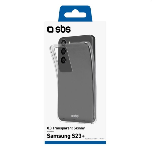 SBS pouzdro Skinny pro Samsung Galaxy S23 Plus, transparentní