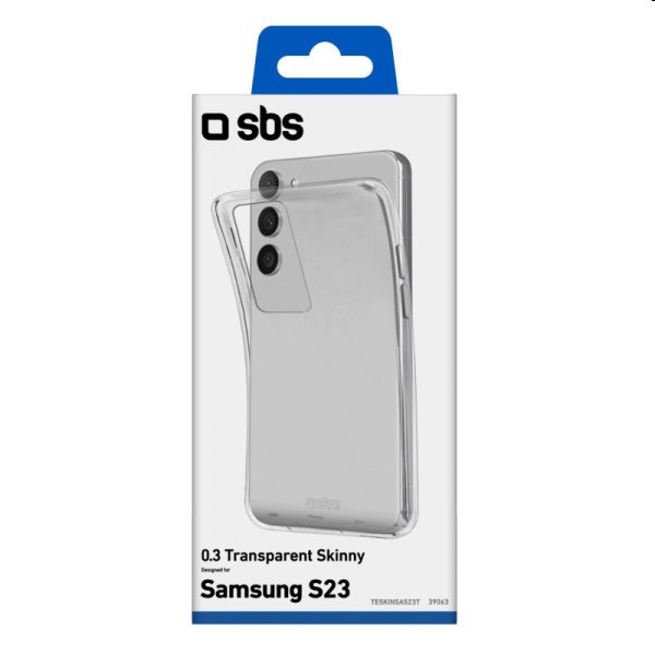 SBS pouzdro Skinny pro Samsung Galaxy S23, transparentní