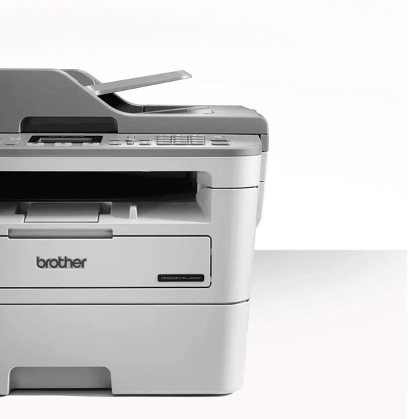 Tiskárna Brother MFC-B7715DW, A4 laser MFP, print/scan/copy/fax, 34 strán/min, 600x600, duplex, USB 2.0, LAN, WiFi Tiskárna Brother MFC-B7715DW, A4 laser MFP, print/scan/copy/fax, 34 strán/min, 600x600, duplex, USB 2.0, LAN, WiFi