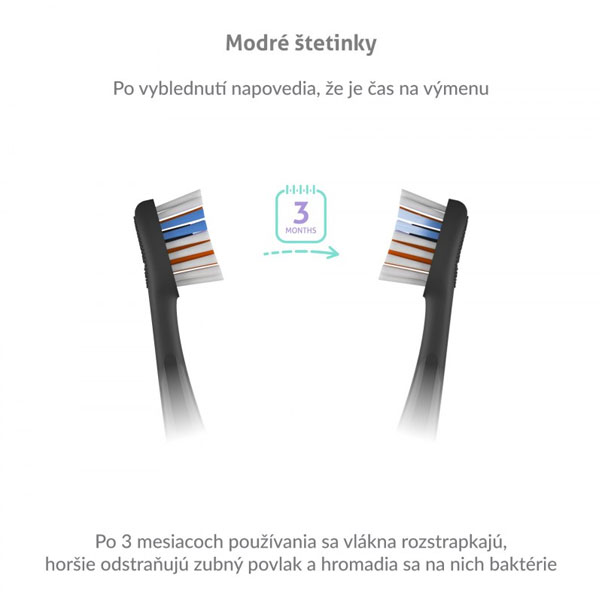TrueLife SonicBrush K-náhradní hlavice, 2 ks, černé TrueLife SonicBrush K-náhradní hlavice, 2 ks, černé