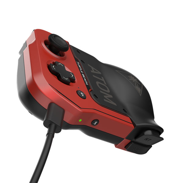 Turtle Beach Atom Controller, herní ovladač pro Android, Bluetooth, červená/černá