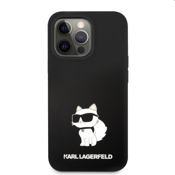 Zadní kryt Karl Lagerfeld Liquid Silicone Choupette NFT pro Apple iPhone 13 Pro Max, černé Zadní kryt Karl Lagerfeld Liquid Silicone Choupette NFT pro Apple iPhone 13 Pro Max, černé