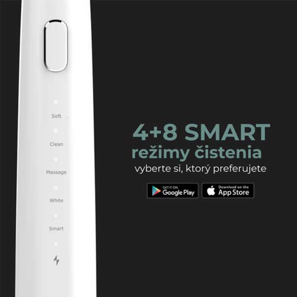 Aeno Sonický zubní kartáček SMART DB1S, bílý Aeno Sonický zubní kartáček SMART DB1S, bílý