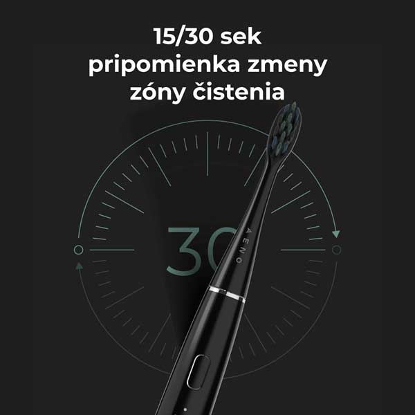 Aeno Sonický zubní kartáček SMART DB2S, černá Aeno Sonický zubní kartáček SMART DB2S, černá