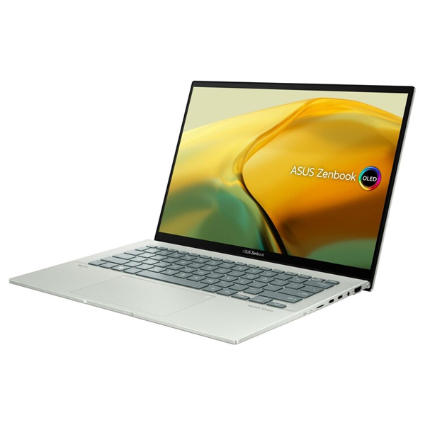 ASUS Zenbook i7-1260P 16GB 1TB-SSD 14" 2,8K Iris Xe Win11, Aqua Celadon