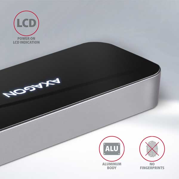AXAGON HMC-6GL 3x USB-A, HDMI, RJ-45, USB 3.2 Gen 1 hub, PD 100W, 20cm USB-C cable AXAGON HMC-6GL 3x USB-A, HDMI, RJ-45, USB 3.2 Gen 1 hub, PD 100W, 20cm USB-C cable
