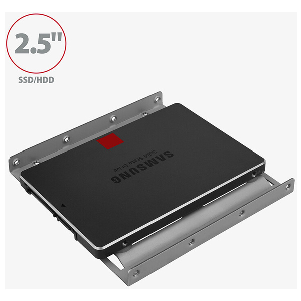 AXAGON RHD-125S redukce pro 1x 2.5" HDD na 3.5" pozici AXAGON RHD-125S redukce pro 1x 2.5" HDD na 3.5" pozici