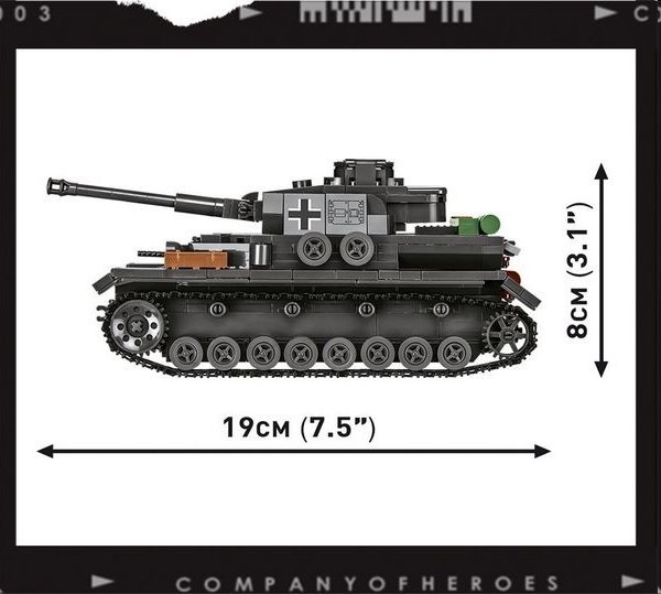 Cobi Panzer IV Ausf.G (Company of Heroes 3)