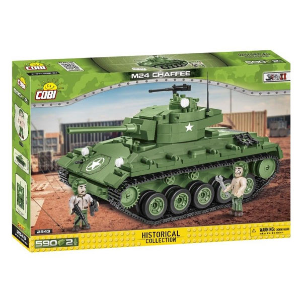 Cobi World War II tank M24 CHAFFEE