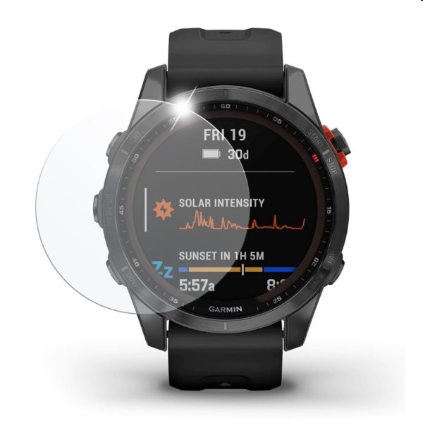 FIXED Ochranné tvzené sklo pro Garmin Fenix 7S Standart Edition, 2 kusy FIXED Ochranné tvzené sklo pro Garmin Fenix 7S Standart Edition, 2 kusy