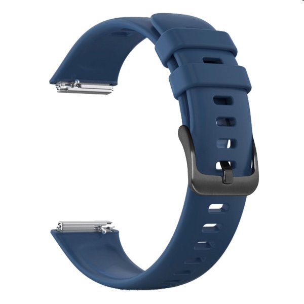 FIXED Silikonový řemínek pro Huawei Band 7, modrý