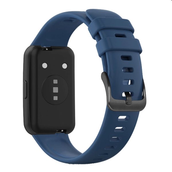 FIXED Silikonový řemínek pro Huawei Band 7, modrý