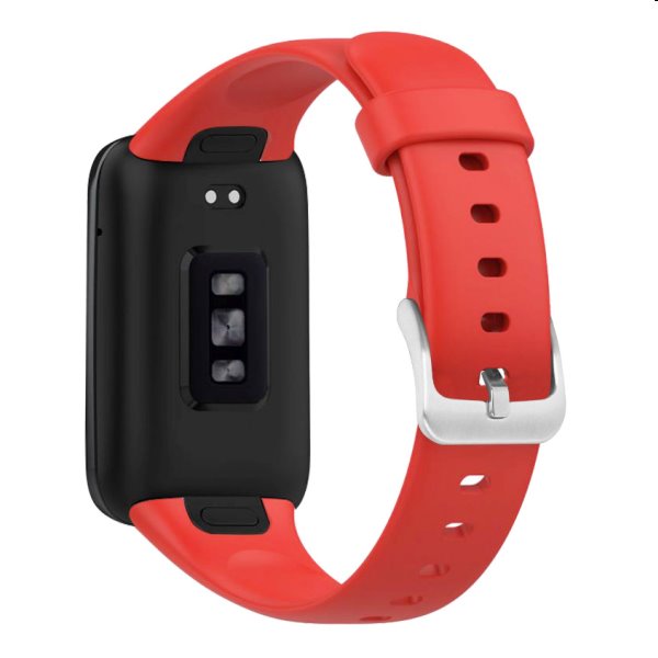 FIXED Silikonový řemínek pro Xiaomi Mi Smart Band 7 Pro, červený