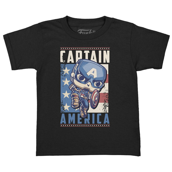 Funko POP! & Tee (Child) Captain America (Marvel) XL Funko POP! & Tee (Child) Captain America (Marvel) XL