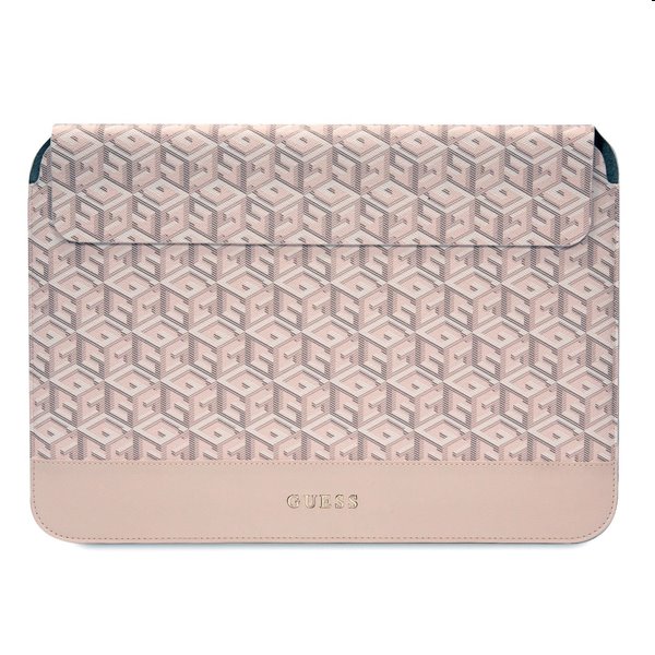 Guess PU G Cube Computer Sleeve 13/14", růžové Guess PU G Cube Computer Sleeve 13/14", růžové