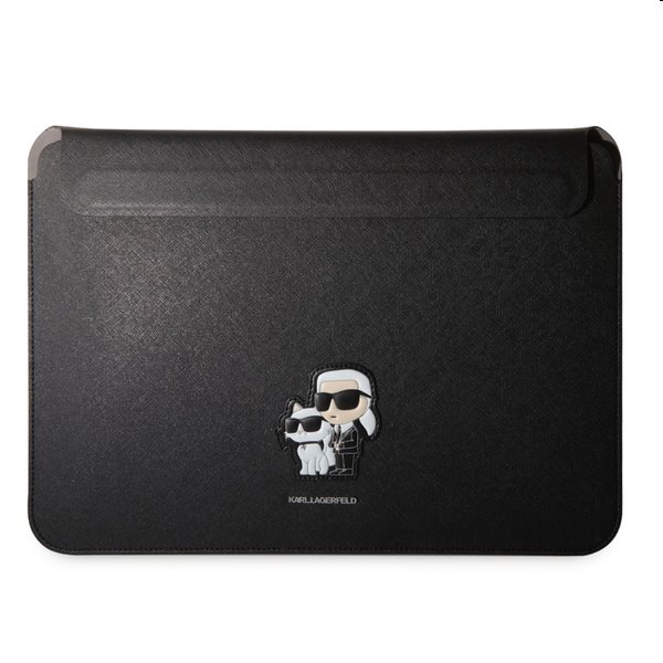 Karl Lagerfeld Saffiano Karl and Choupette NFT Computer Sleeve 13/14", černé Karl Lagerfeld Saffiano Karl and Choupette NFT Computer Sleeve 13/14", černé