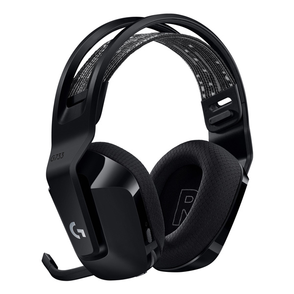 Logitech G733 LIGHTSPEED Wireless RGB Gaming Headset, Black Logitech G733 LIGHTSPEED Wireless RGB Gaming Headset, Black