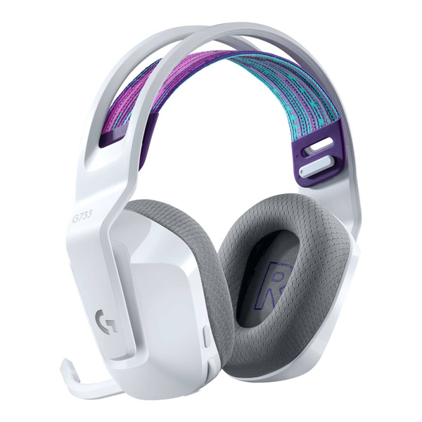 Logitech G733 LIGHTSPEED - bezdrátový RGB herní headset - bílá Logitech G733 LIGHTSPEED - bezdrátový RGB herní headset - bílá
