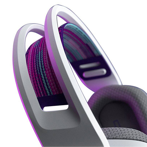 Logitech G733 LIGHTSPEED - bezdrátový RGB herní headset - bílá Logitech G733 LIGHTSPEED - bezdrátový RGB herní headset - bílá