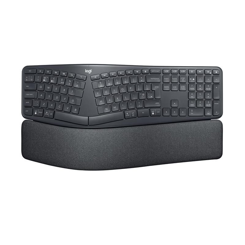 Logitech K860 ERGO - bezdrôtová delená klávesnice - US - GRAPHITE Logitech K860 ERGO - bezdrôtová delená klávesnice - US - GRAPHITE