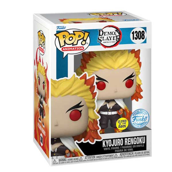 POP! Animation: Kyojuro Rengoku (Demon Slayer) Special Edition (Glows in The Dark)