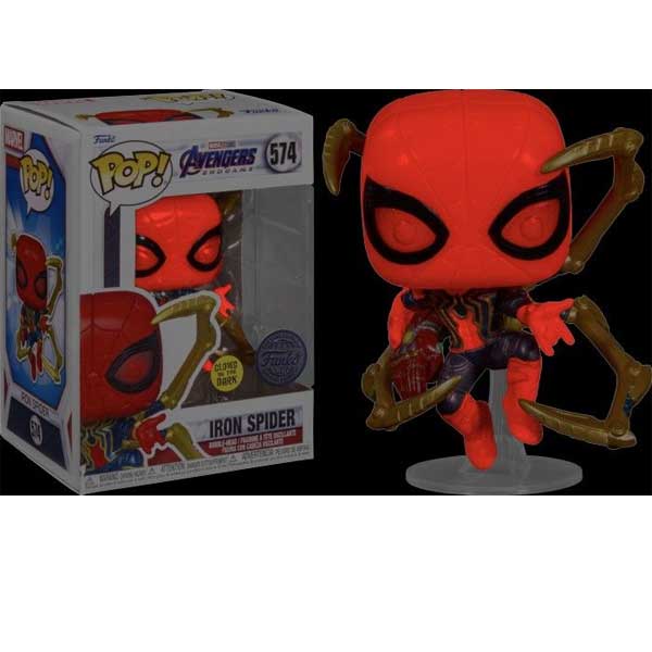 POP! Avengers Endgame: Iron Spider (Marvel) Special Edition (Glows in The Dark) POP! Avengers Endgame: Iron Spider (Marvel) Special Edition (Glows in The Dark)