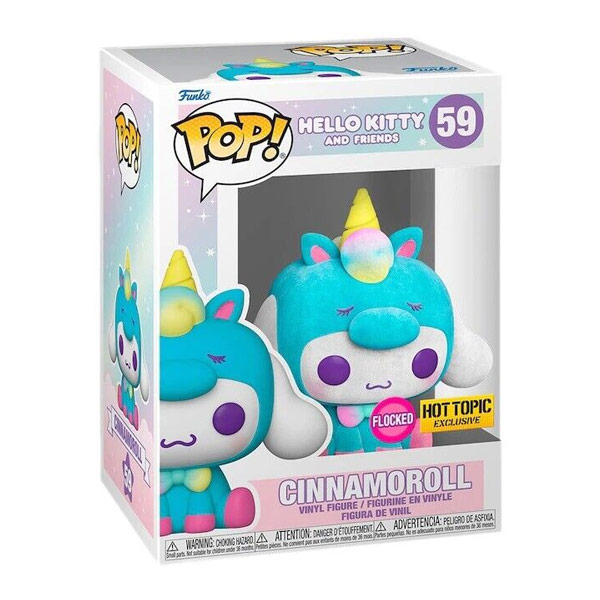 POP! Cinnamoroll (Hello Kitty) Flocked POP! Cinnamoroll (Hello Kitty) Flocked