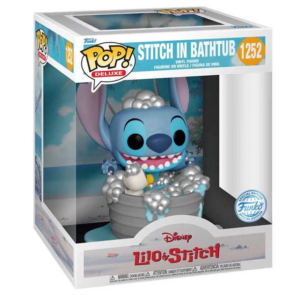 POP! Disney: Deluxe Stitch in Bathtub (Lilo & Stitch) Special Edition POP! Disney: Deluxe Stitch in Bathtub (Lilo & Stitch) Special Edition