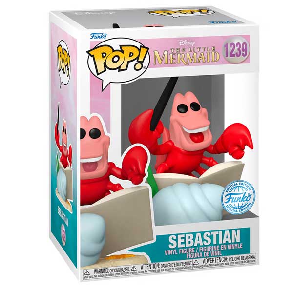 POP! Disney: Sebastian (Malá mořská víla) Special Edition