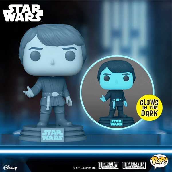 POP! Holographic Luke Skywalker (Star Wars) Special Edition (Glows in The Dark) POP! Holographic Luke Skywalker (Star Wars) Special Edition (Glows in The Dark)