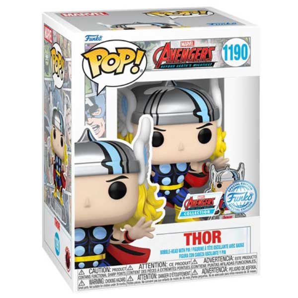 POP! Thor (Marvel) Special Edition + odznak