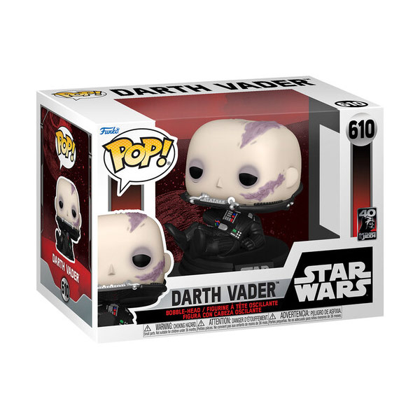 POP! Vader Unmasked (Star Wars) Return of the Jedi 40th POP! Vader Unmasked (Star Wars) Return of the Jedi 40th