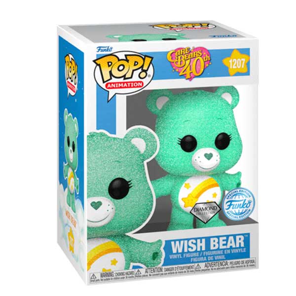 POP! Wish Bear (Care Bears 40th Anniversary) Special Edition Diamond Collection POP! Wish Bear (Care Bears 40th Anniversary) Special Edition Diamond Collection