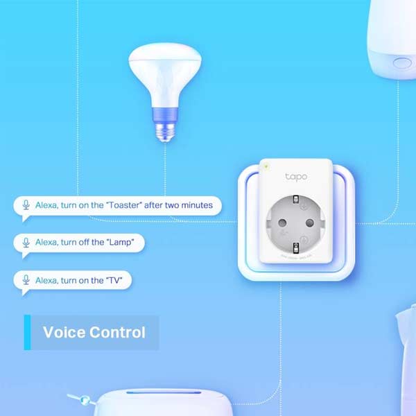 TP-Link Tapo P100 (1-pack), Mini Smart Wi-Fi zásuvka TP-Link Tapo P100 (1-pack), Mini Smart Wi-Fi zásuvka