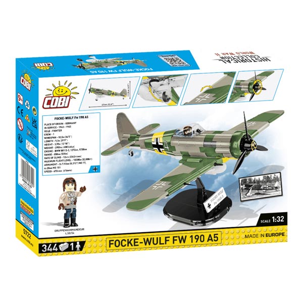 Cobi letadlo Focke-Wulf Fw190 A-5 Cobi letadlo Focke-Wulf Fw190 A-5