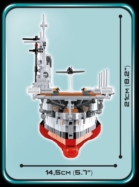 Cobi loď Aircraft Carrier Graf Zeppelin