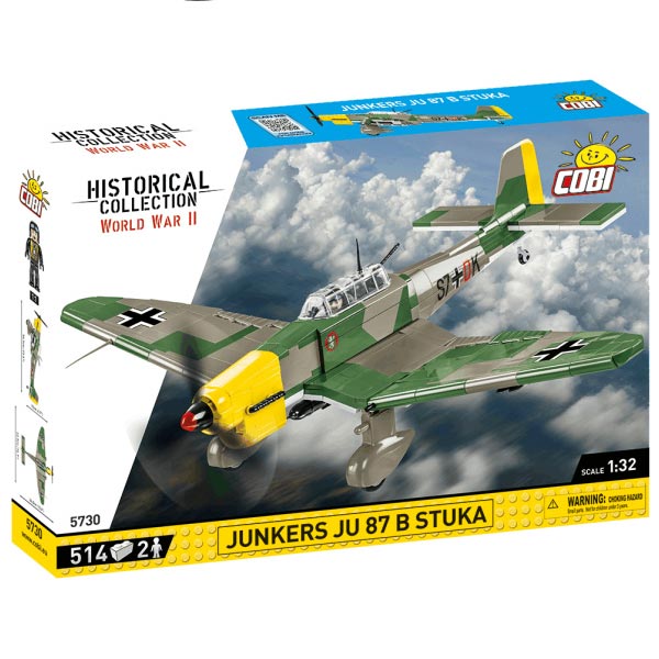 Cobi World War II letadlo Junkers JU-87 B "Stuka"